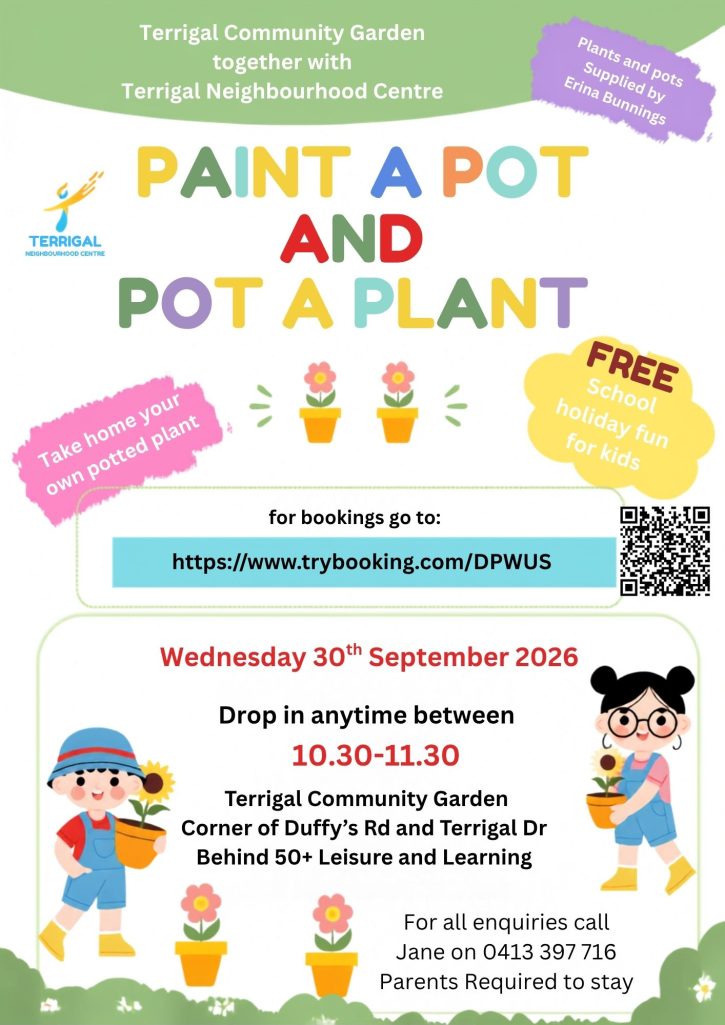 2026 School Hol Pot Planting_